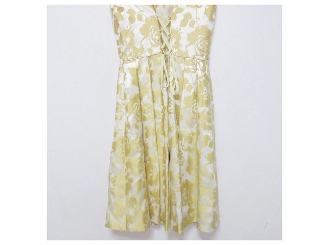 Autre Marque AIMER Organza-Kleid Gelb - Ansicht 6