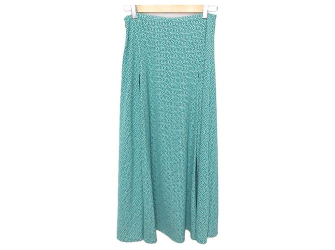 Autre Marque Falda maxi con estampado floral Ron Herman Verde - vista 2