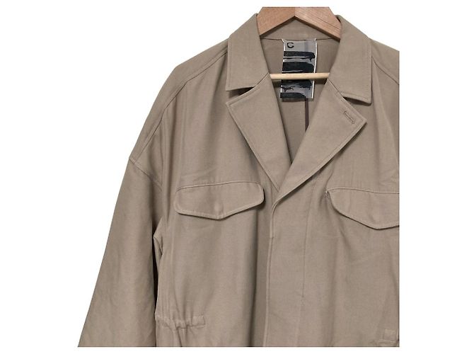 Autre Marque Abrigo largo militar Chaos Beige - vista 3