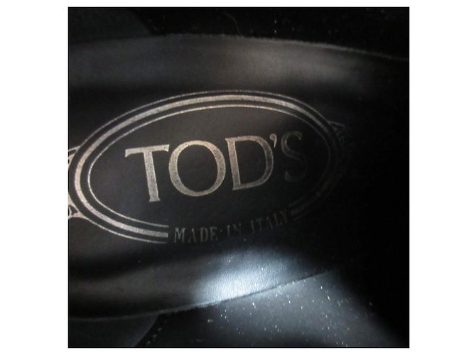 Botines cortos Tod's Gommini de ante Castaño - vista 7