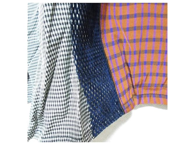 Autre Marque CITY Patchwork-Bluse Braun - Ansicht 6