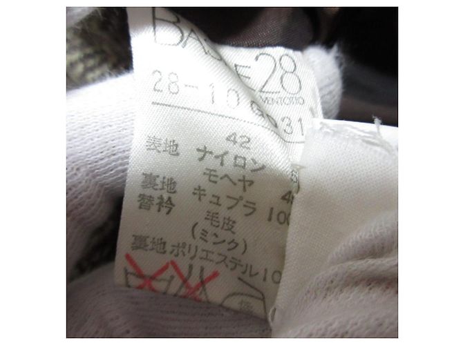 Autre Marque BASILE28 Conjunto 2-en-1 de Tweed con Cuello de Visón Castaño - vista 14
