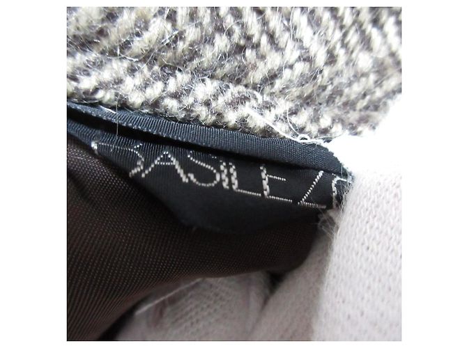 Autre Marque BASILE28 Conjunto 2-en-1 de Tweed con Cuello de Visón Castaño - vista 15