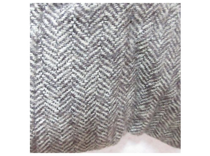 Autre Marque BASILE28 Conjunto 2-en-1 de Tweed con Cuello de Visón Castaño - vista 7