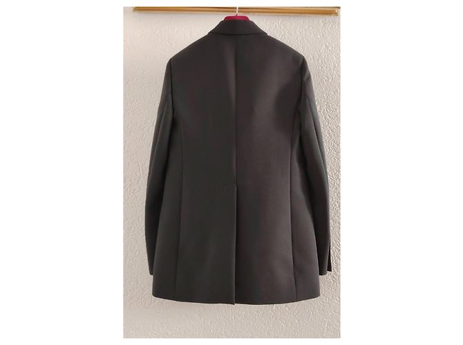 GUCCI WOOL-BLEND JACKET Black - view 4