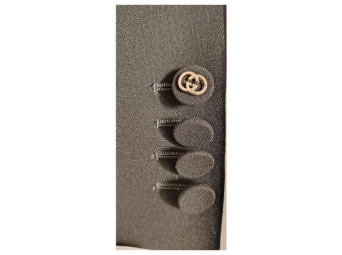 GUCCI WOOL-BLEND JACKET Black - view 6