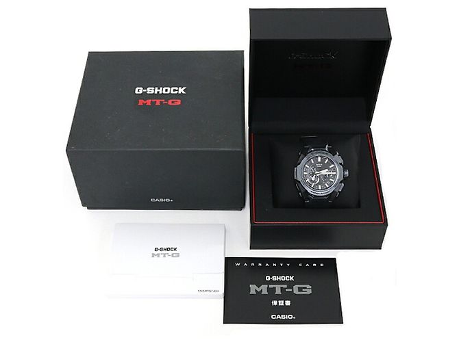 Relógio Solar de Couro Casio G-Shock MTG-B4000B-1A2JF - vista 2