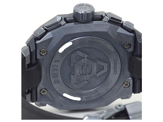 Relógio Solar de Couro Casio G-Shock MTG-B4000B-1A2JF - vista 4