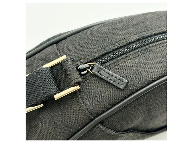 Pouch Gucci GG Canvas Nero - vista 10