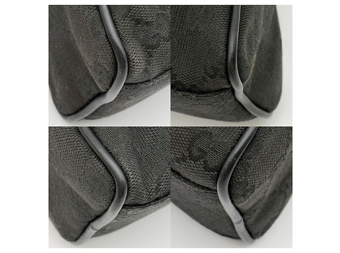 Pouch Gucci GG Canvas Nero - vista 11