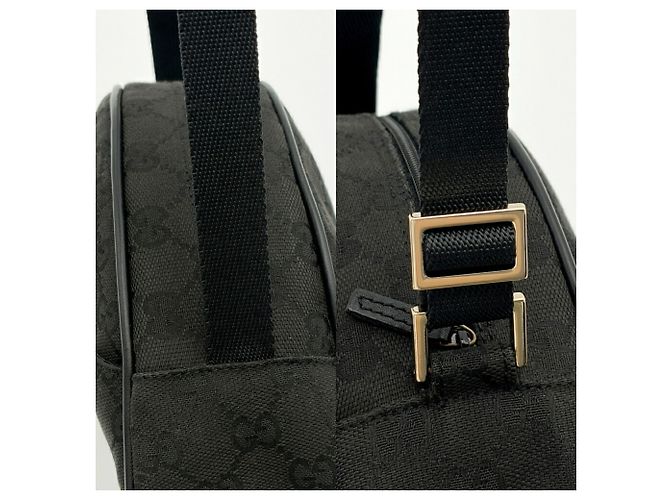 Pouch Gucci GG Canvas Nero - vista 6