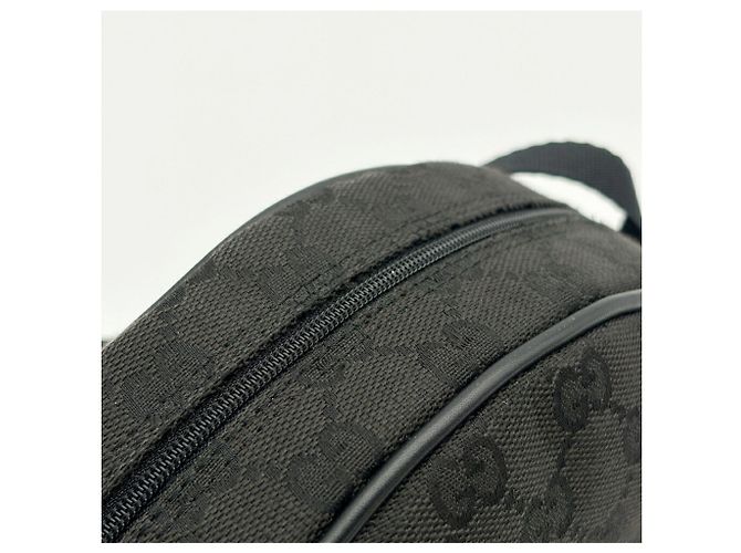 Pouch Gucci GG Canvas Nero - vista 8