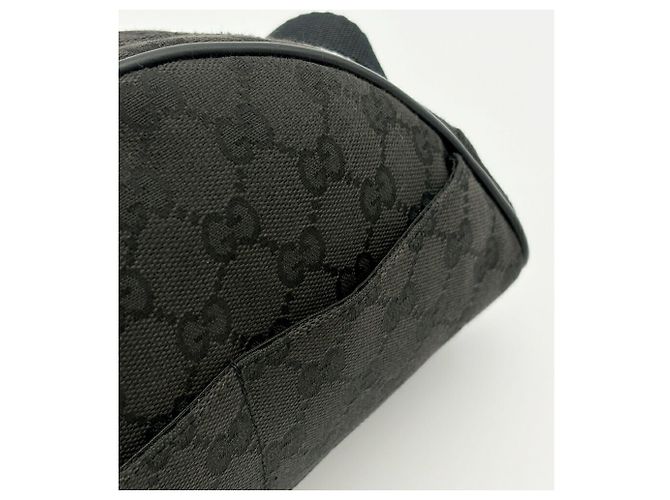 Pouch Gucci GG Canvas Nero - vista 9