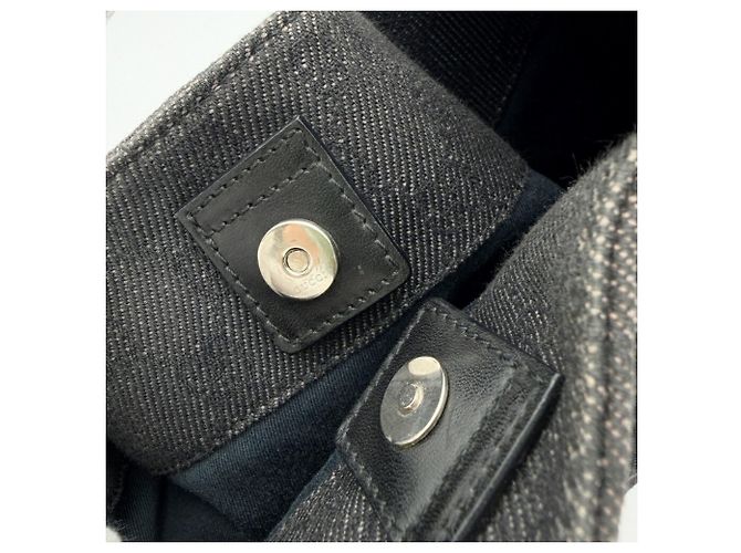 Borsa Tote Gucci GG Canvas Nero - vista 17