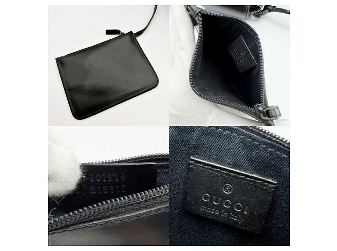 Borsa Tote Gucci GG Canvas Nero - vista 19