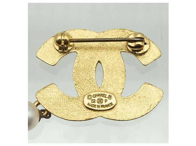 Chanel Coco Mark Brosche Golden Lila - Ansicht 7