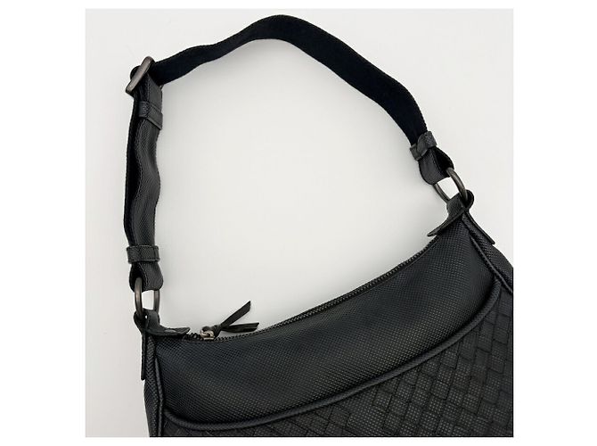 Borsa a tracolla Bottega Veneta nera Nero - vista 6