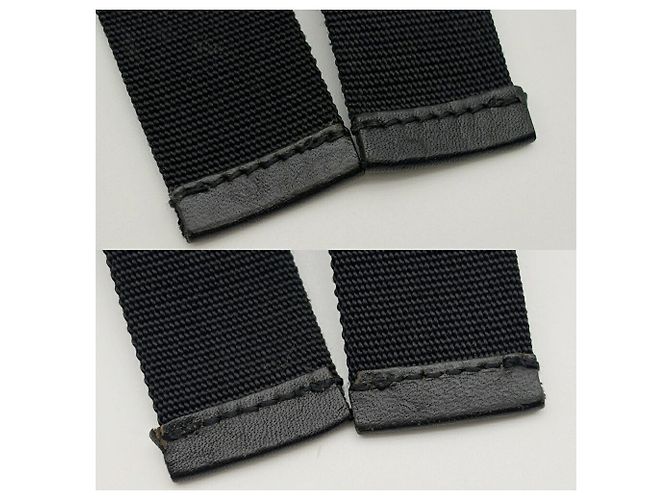 Zaino Gucci nero in tela GG e nylon - vista 15