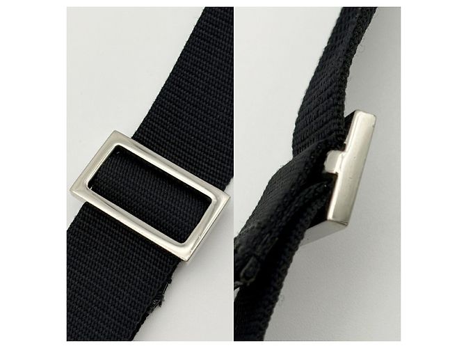 Zaino Gucci nero in tela GG e nylon - vista 16