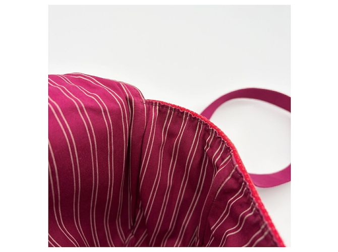 Borsa a tracolla Louis Vuitton Antigua Busas PM Canvas Rosso - vista 21