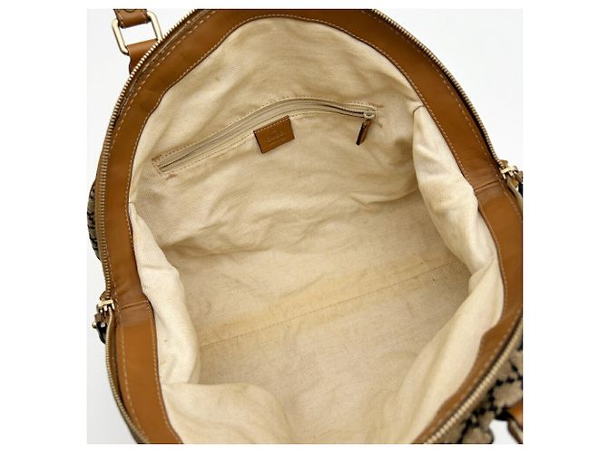 Borsa a tracolla Gucci Diamante Sukey da donna Marrone - vista 16