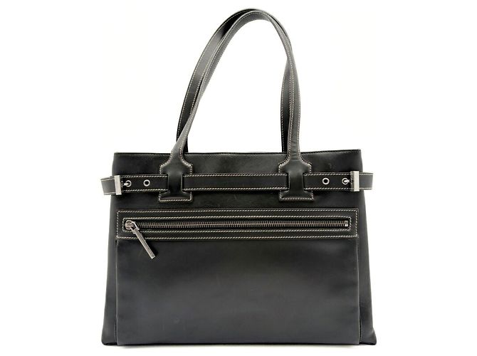 Borsa Tote in pelle nera da donna Gucci Nero - vista 2