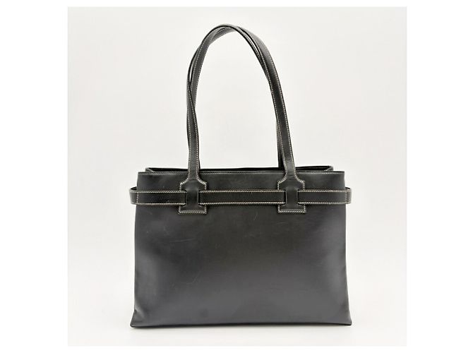 Borsa Tote in pelle nera da donna Gucci Nero - vista 3