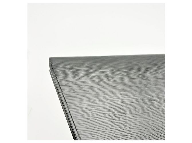 Borsa a Pochette Louis Vuitton Epi Trapeze Nero - vista 14