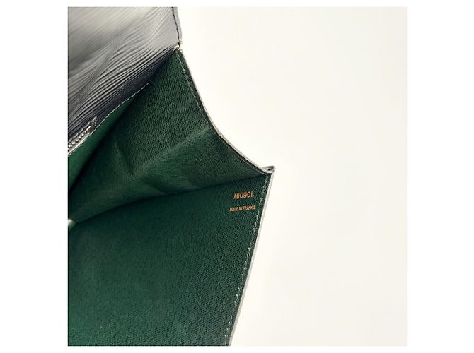 Borsa a Pochette Louis Vuitton Epi Trapeze Nero - vista 18