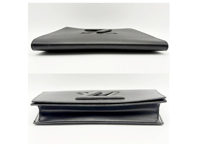 Borsa a Pochette Louis Vuitton Epi Trapeze Nero - vista 6