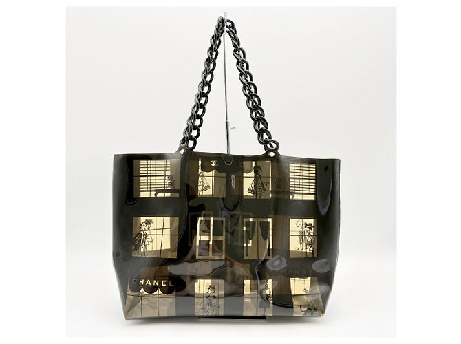 Borsa Tote Chanel Windows Line Nero - Ansicht 5