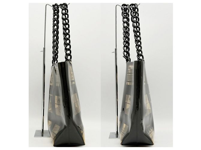 Borsa Tote Chanel Windows Line Nero - Ansicht 6