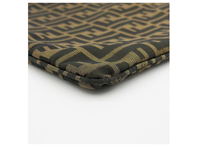 Borsa a tracolla Fendi Zucca Marrone scuro - vista 10