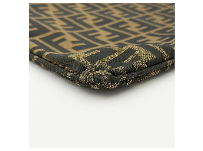 Borsa a tracolla Fendi Zucca Marrone scuro - vista 11