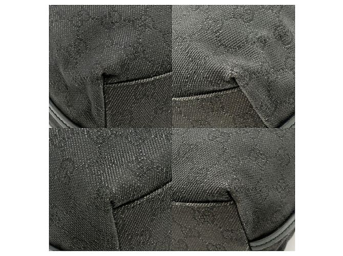 Borsa Tote a Spalla Gucci in Canvas GG Nero - vista 13