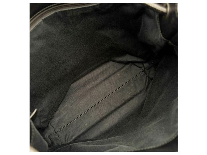 Borsa Tote a Spalla Gucci in Canvas GG Nero - vista 16