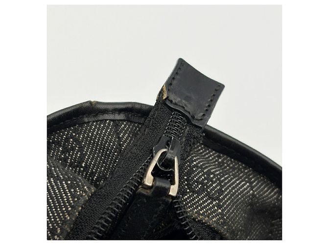 Borsa Tote Gucci in tela GG nera Nero - vista 16