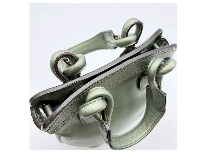 Borsa a tracolla in pelle Loewe Fiesta Verde oliva - vista 17