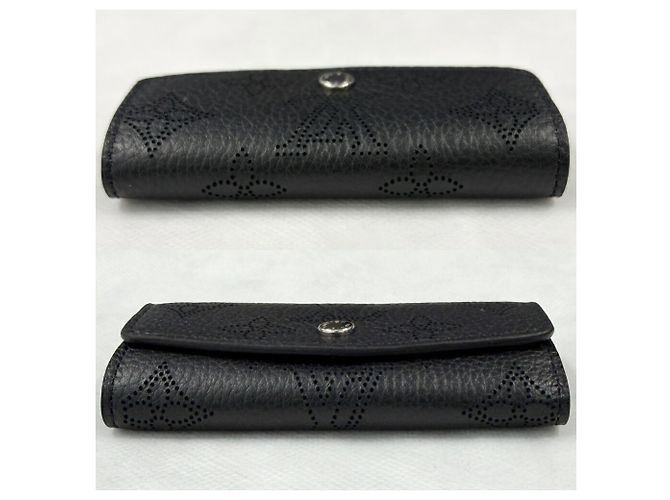 Louis Vuitton Mahina Multicles Porta chiavi 4 chiavi Nero - vista 5