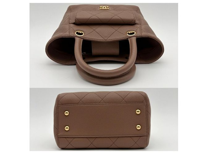 Borsa a tracolla con catena da donna Chanel Marrone - vista 13