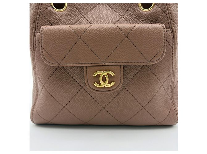 Borsa a tracolla con catena da donna Chanel Marrone - vista 15