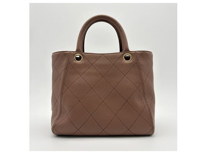 Borsa a tracolla con catena da donna Chanel Marrone - vista 4