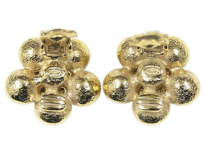 Orecchini Chanel Coco Mark Flower D'oro - vista 5