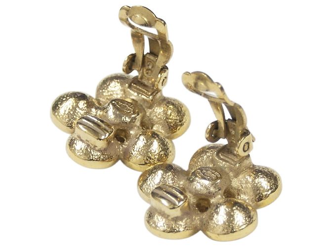 Orecchini Chanel Coco Mark Flower D'oro - vista 6