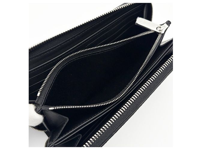 Cartera Zippy Louis Vuitton Mahina Negro - vista 12