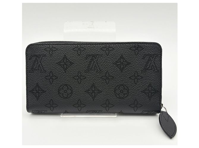 Cartera Zippy Louis Vuitton Mahina Negro - vista 3