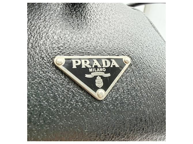 Prada Mini Boston Bag Braun Schwarz - Ansicht 10