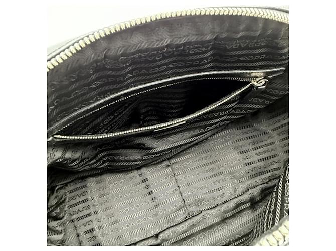 Prada Mini Boston Bag Braun Schwarz - Ansicht 12