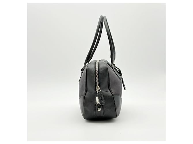 Prada Mini Boston Bag Braun Schwarz - Ansicht 4
