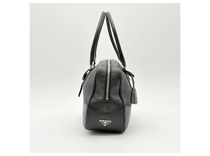 Prada Mini Boston Bag Braun Schwarz - Ansicht 5